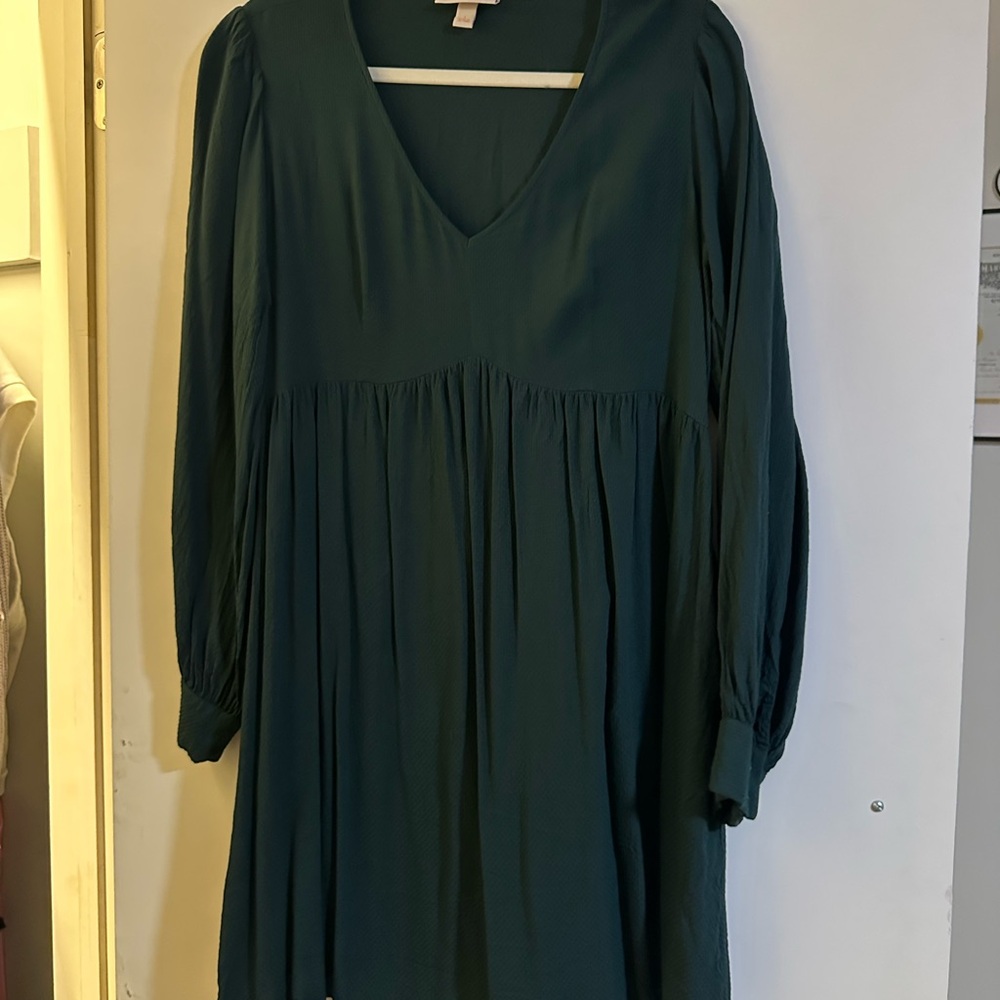 Knox Rose Teal Long Sleeve Dress
